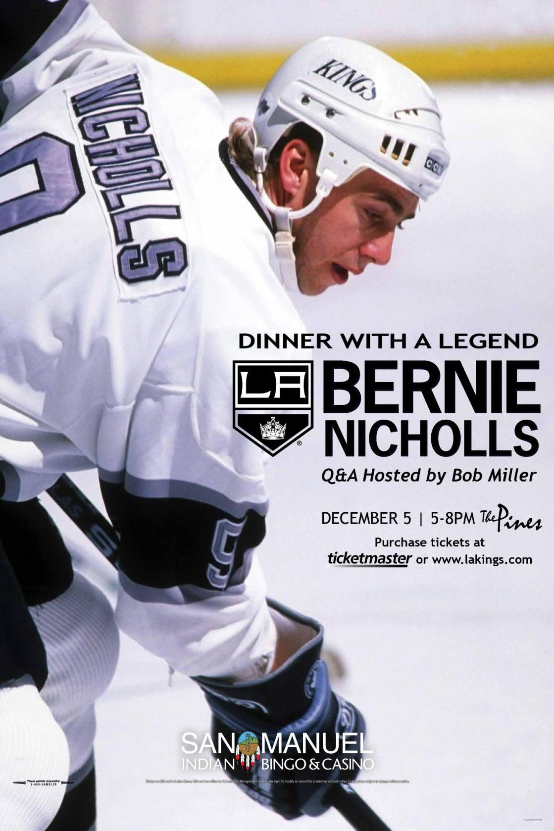 Bernie Nicholls Legends Night 