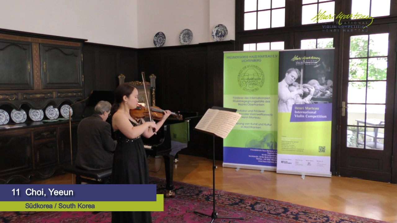 Henri Marteau Violin Competition 2017 On Livestream