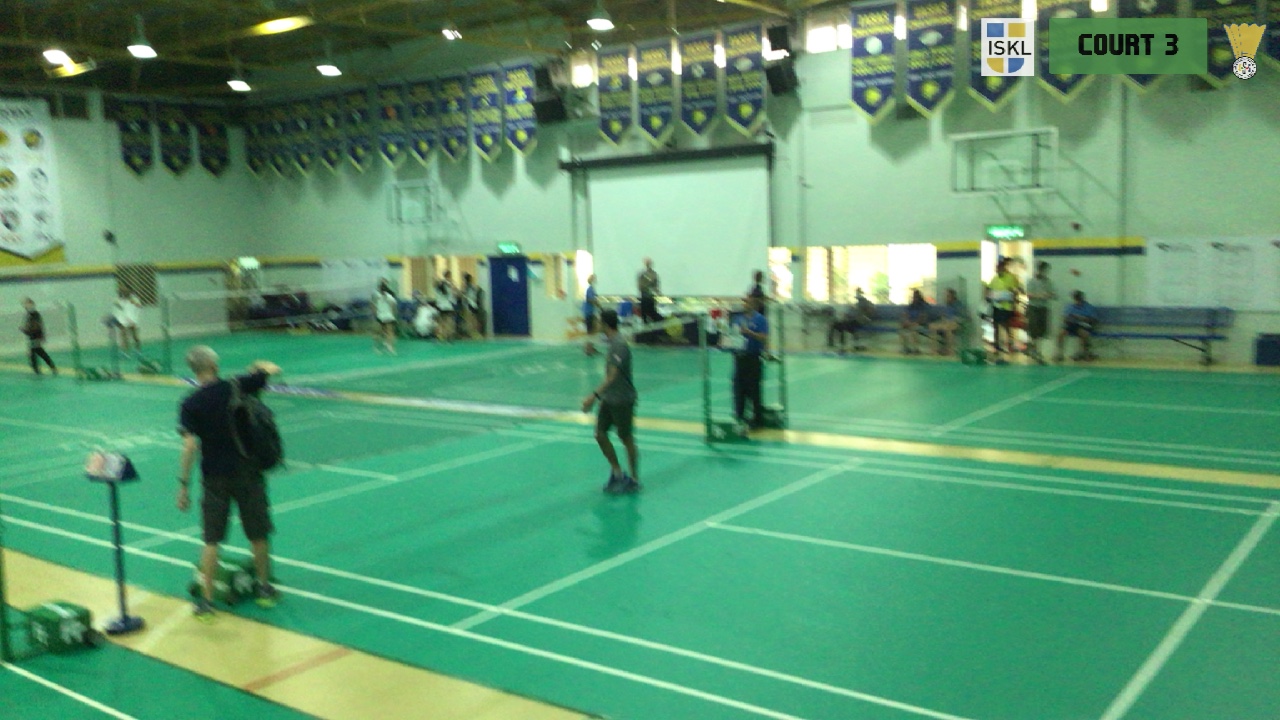 IASAS Badminton Court 3 on Livestream
