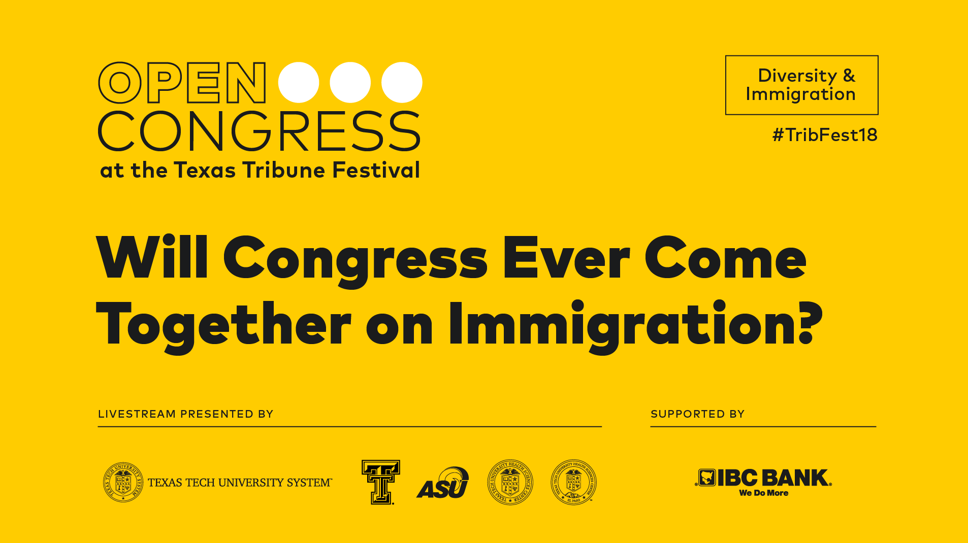 Will Congress Ever Come Together on Immigration? on Livestream