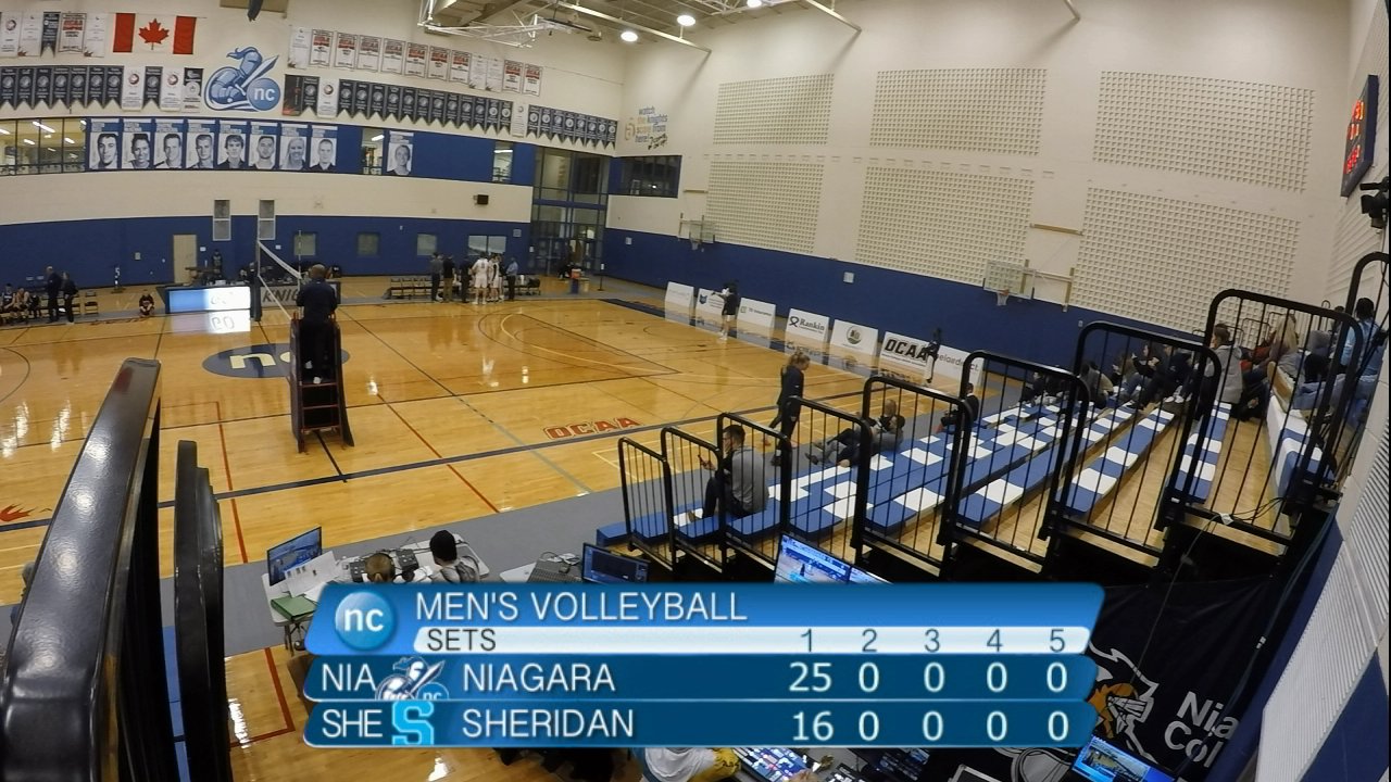 Mens Volleyball v Sheridan Bruins on Livestream