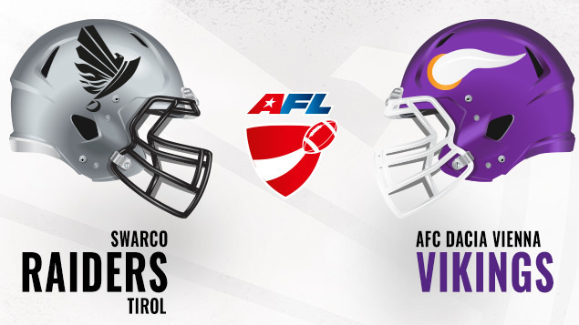 New Dacia Vikings and Swarco Raiders make their debut in the AFL