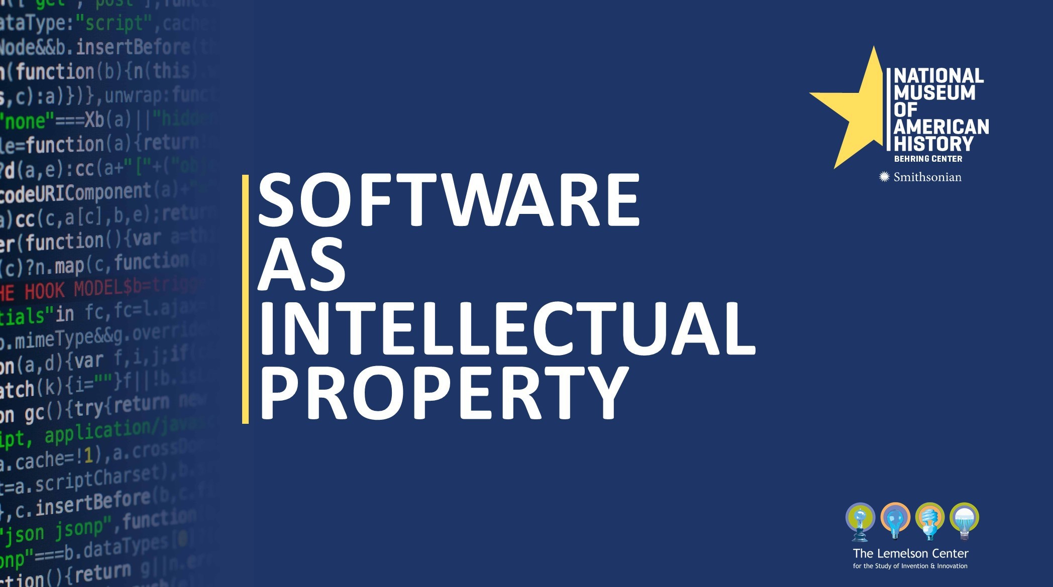 Software As Intellectual Property On Livestream