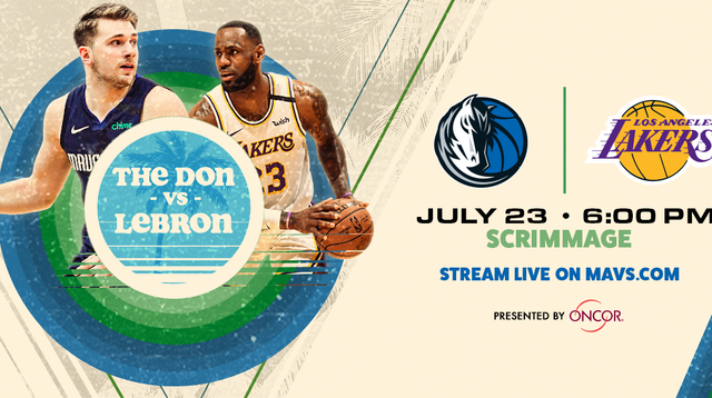 7 23 Dallas Mavericks vs Los Angeles Lakers Scrimmage on Livestream