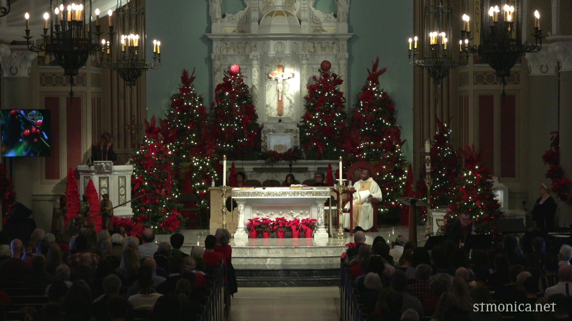 St. Monica Christmas Masses on Livestream