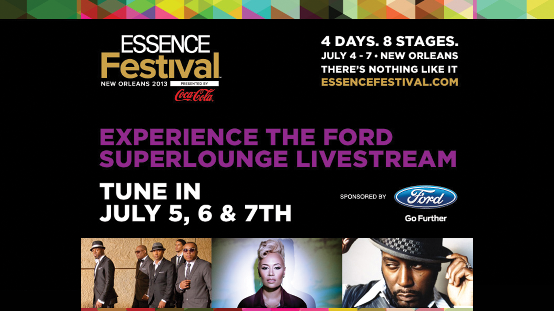 ESSENCE Festival™ Livestream from the Ford Superlounge on Livestream