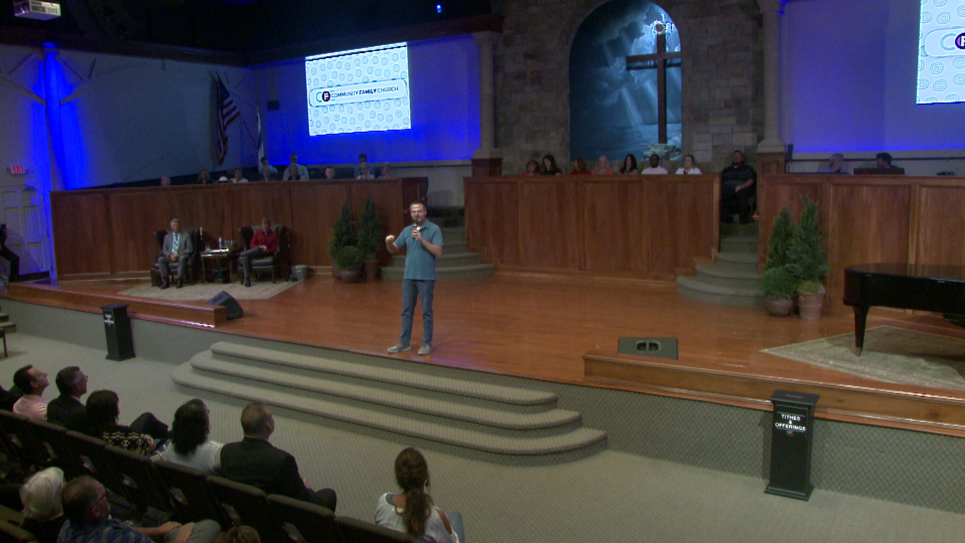 Pastor Tommy Bates on Livestream