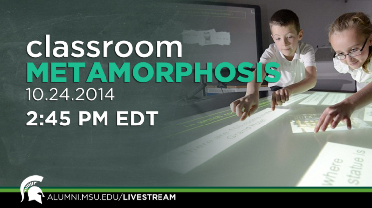 Livestream cover image for Classroom Metamorphosis