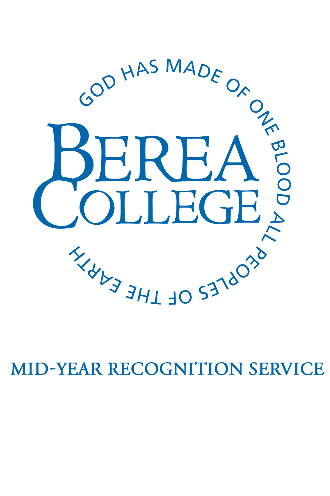 Recognition service. Berea College. Берея.