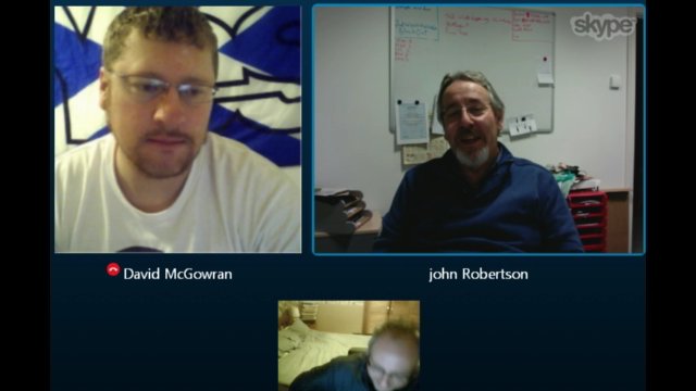 Skype Conversation with Professor John Robertson 