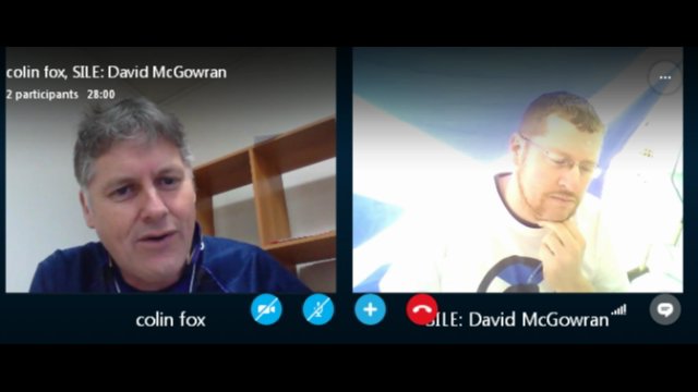 Colin Fox SSP live from Athens 