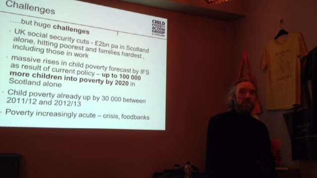 Child Poverty Action Group in Scotland with John Dickie title=