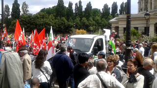 End Austerity - Paris Demo 