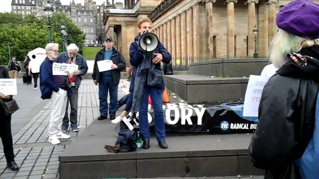 'OXI' to Osborne - Edinburgh No Cuts Protest title=