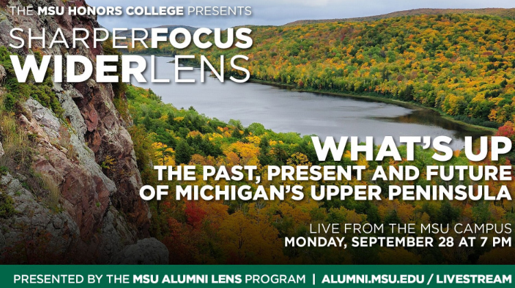 Livestream cover image for What's UP: The Past, Present and Future of Michigan's Upper Peninsula