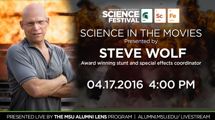 Livestream cover image for Steve Wolf | Science in the Movies