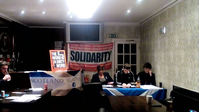 Solidarity Lothian's Fracking Event 