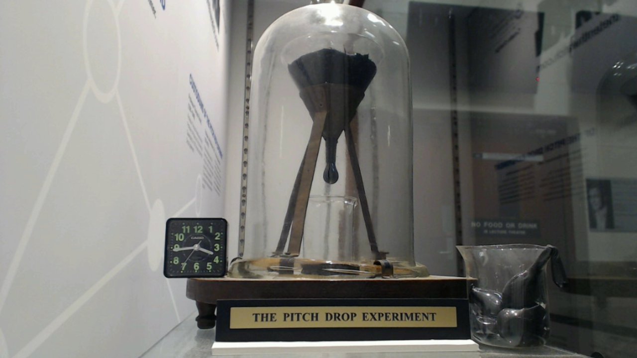 pitch drop experiment live feed