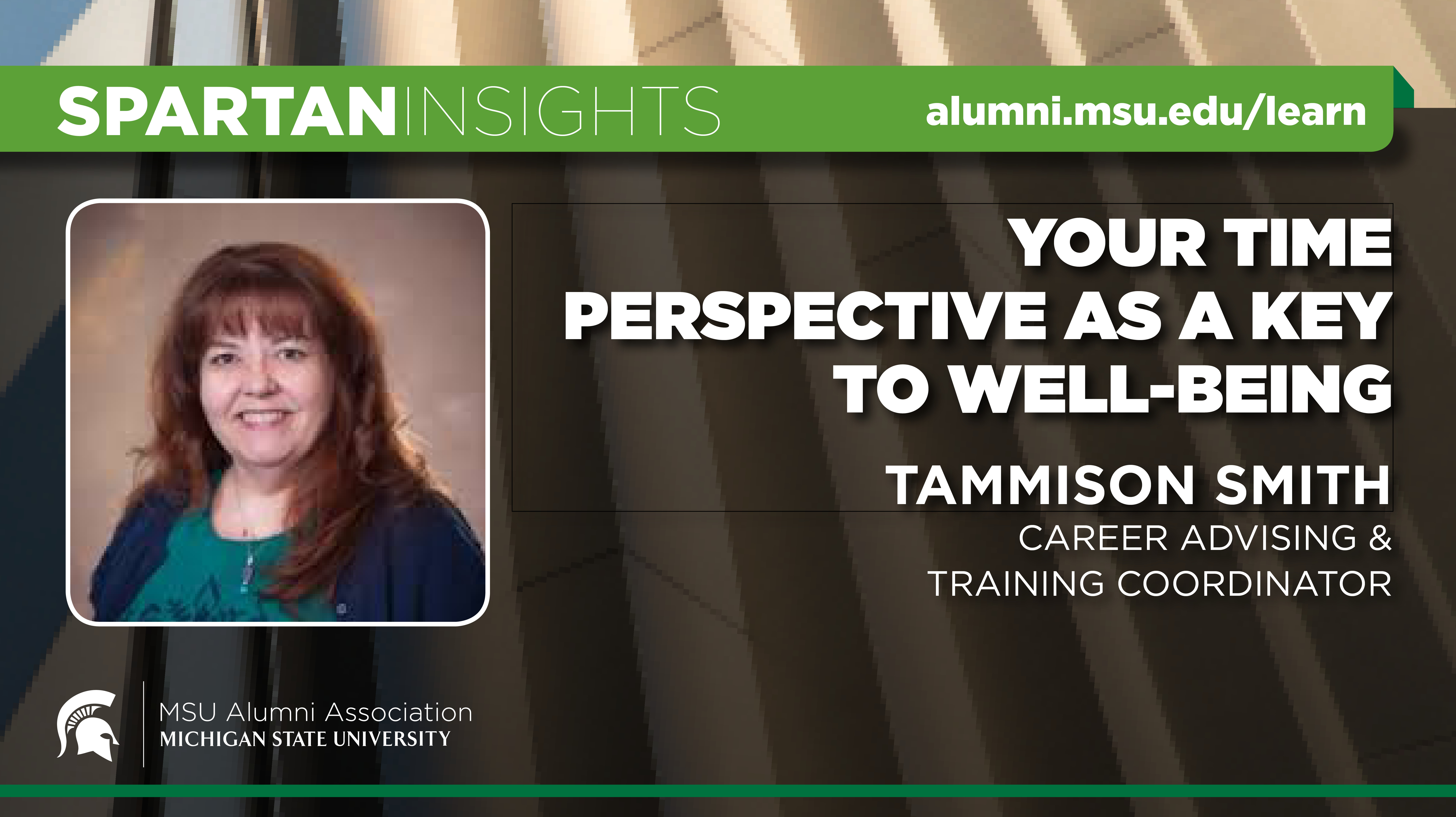 Webinar cover image for Tammison Smith | Your Time Perspective As A Key To Well Being