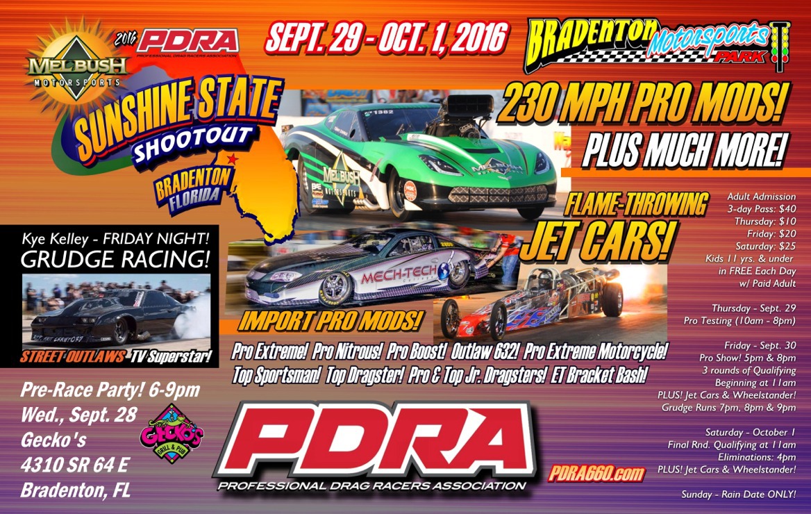 PDRA Sunshine State Shootout on Livestream