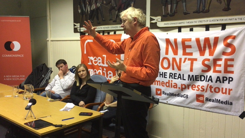 Media Bias and Big Political Events (Glasgow) - Real Media 