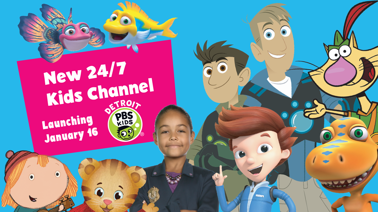 24/7 Detroit PBS Kids Channel Launch Event on Livestream