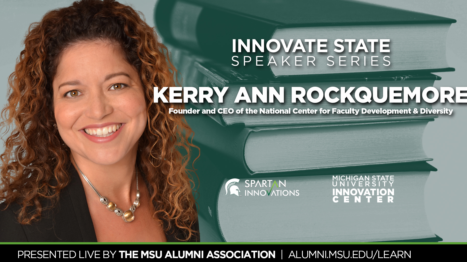 Livestream cover image for Innovate State | Dr. Kerry Ann Rockquemore