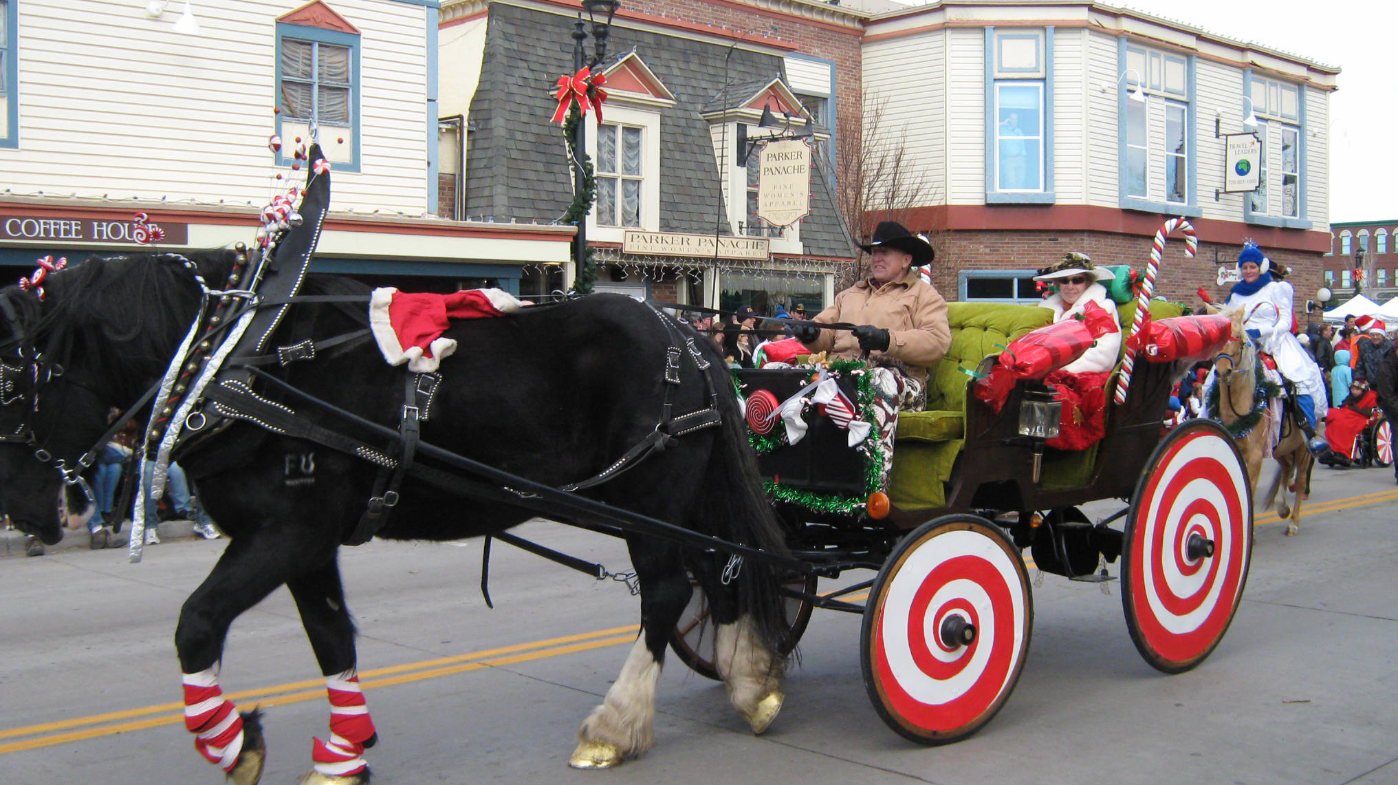 Christmas Carriage Parade Parker, Colorado on Livestream
