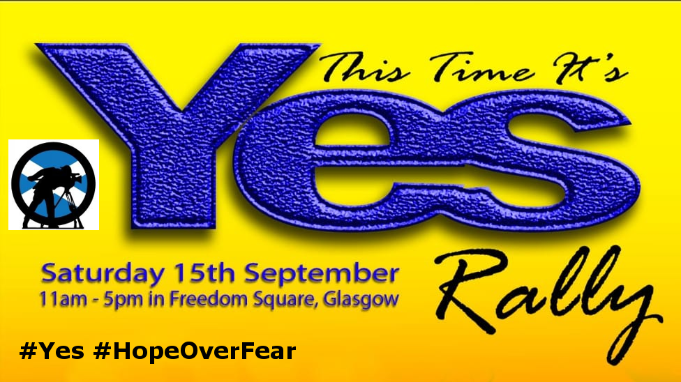 Hope Over Fear -This Time It's YES Rally title=