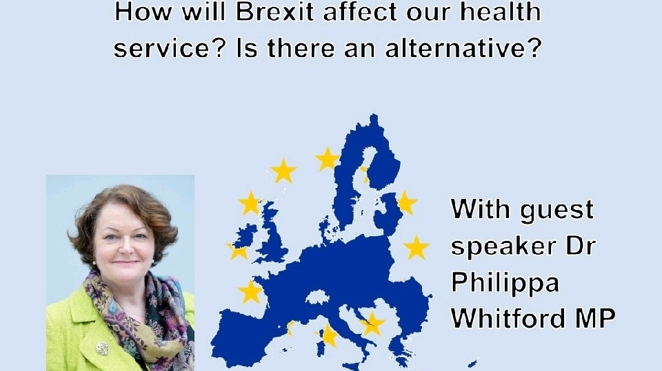 Brexit and the NHS with Dr Philippa Whitford MP 