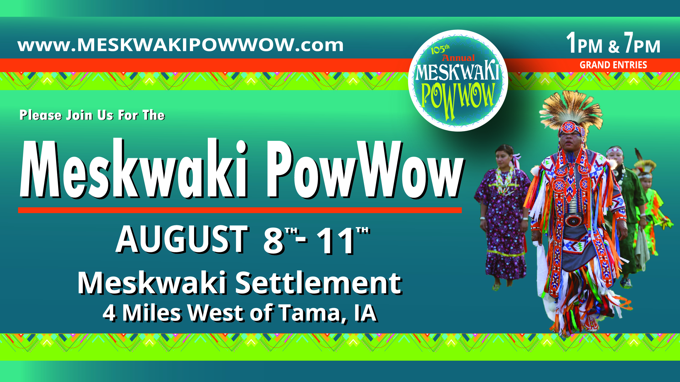 105th Annual Meskwaki Powwow on Livestream