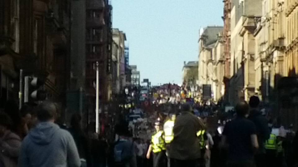 Glasgow #GlobalStikeForClimate March 