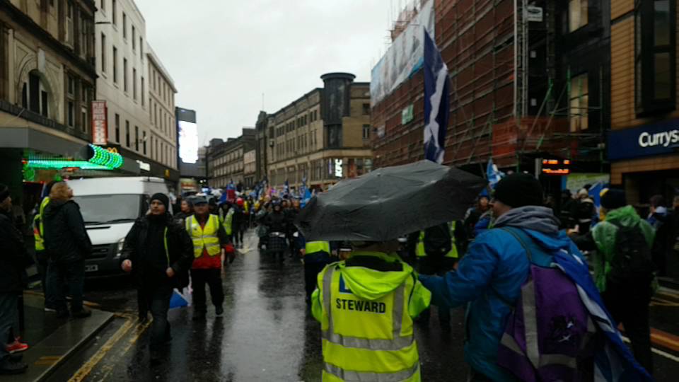 CAM 3 Front-of-march - AUOB #indyref2020 title=