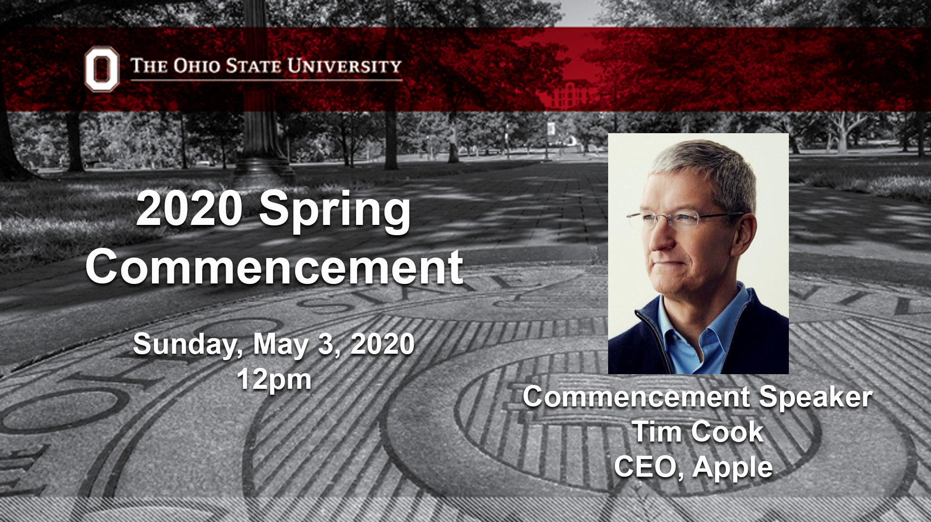 OSU Spring 2020 Commencement on Livestream