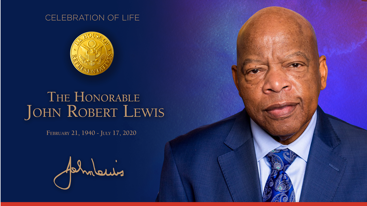 Celebration of Life of The Honorable John Robert Lewis on Livestream