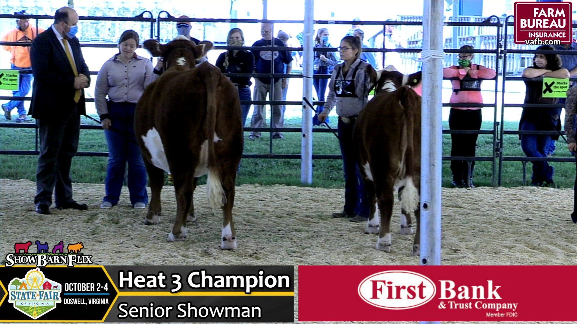 Beef Showmanship - State Fair of Virginia 2020! on Livestream