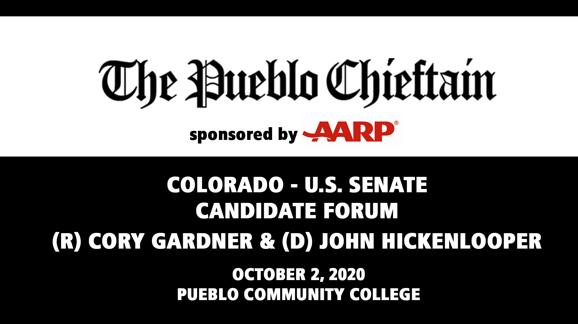 Pueblo Chieftain Candidate Forum CO U.S Senate on Livestream