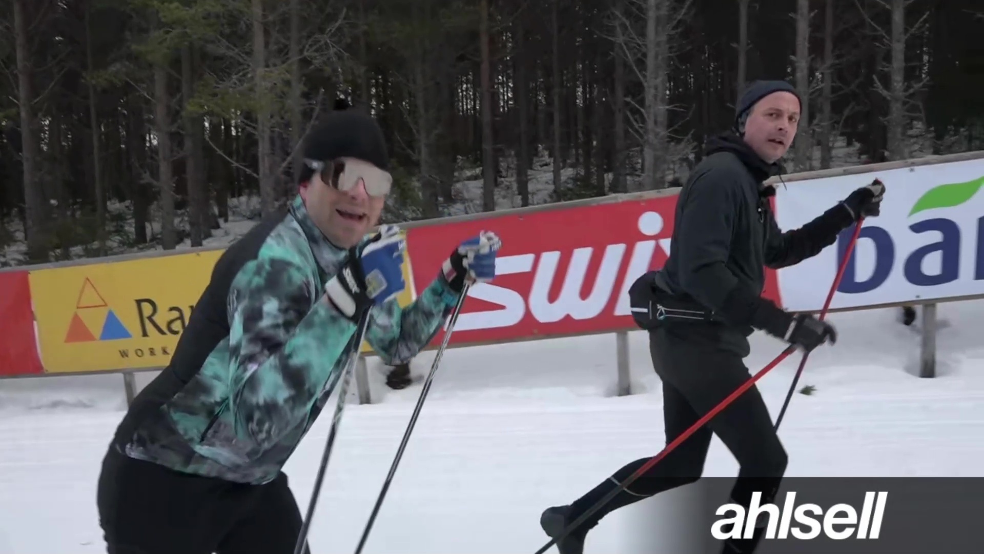 Hans & Petter utmanar kameramannen Adam i fart!