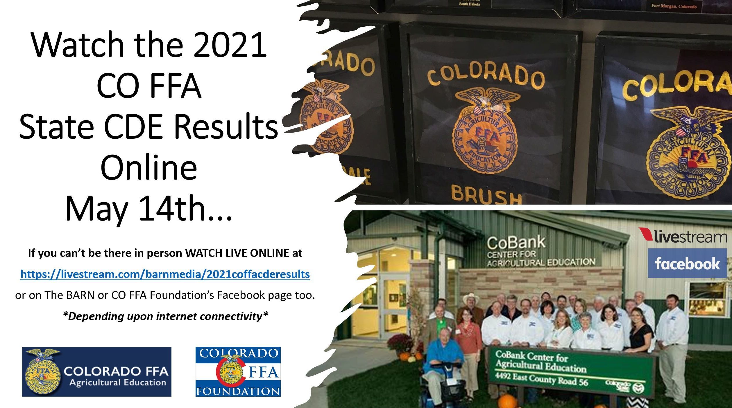 2021 CO FFA CDE Results on Livestream