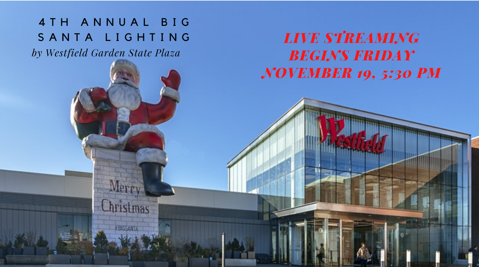 Garden State Plaza Santa Claus