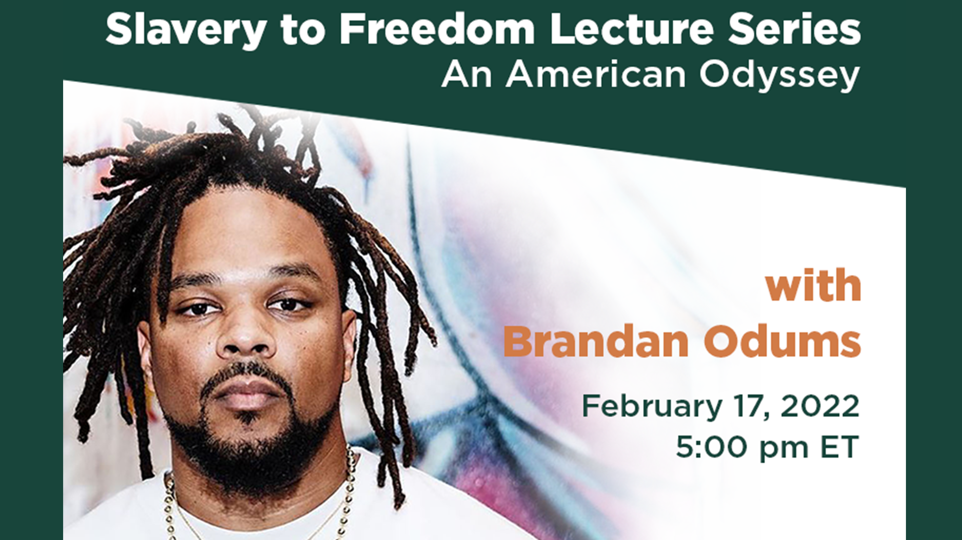 Livestream cover image for Slavery to Freedom | Brandan Odums