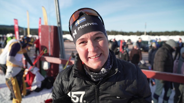 Britta Johansson Norgren på sin resa i Tjejvasan