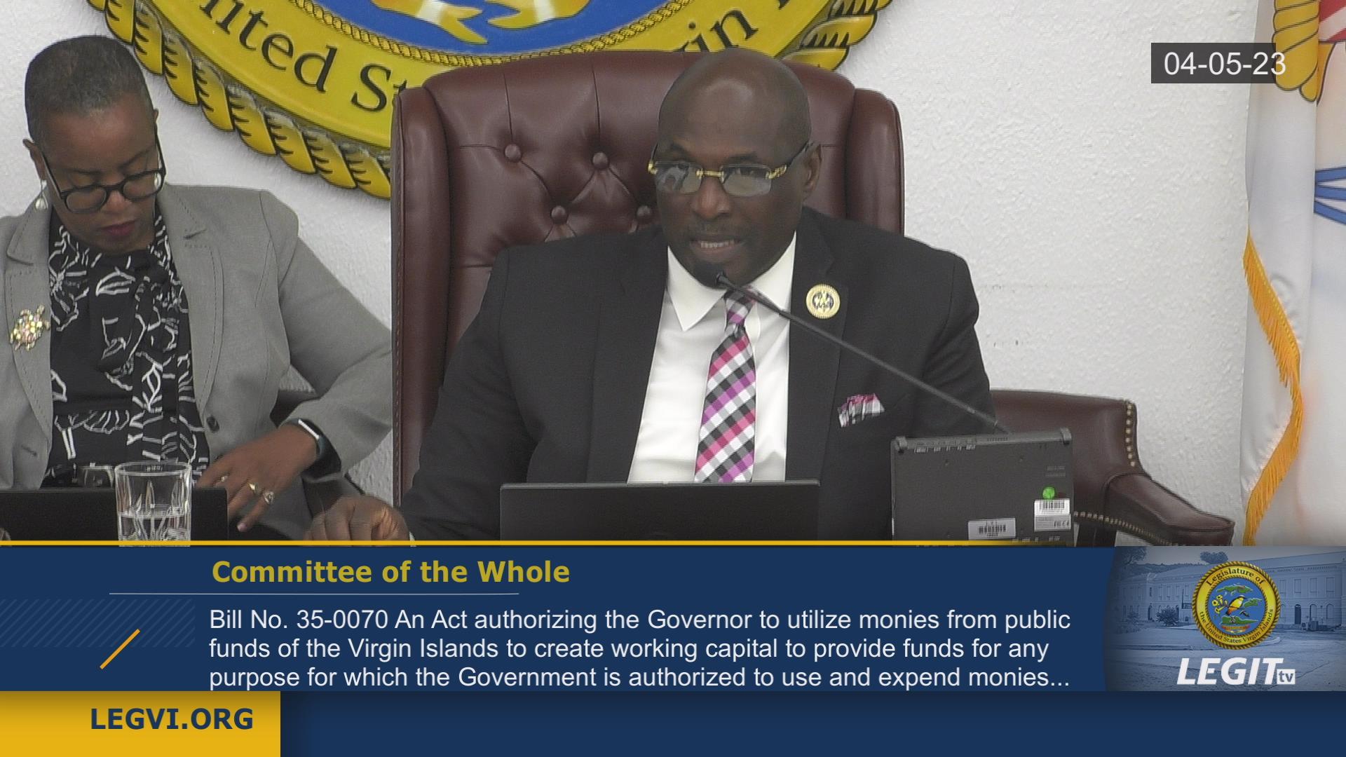 35th Legislature Of The Virgin Islands On Livestream