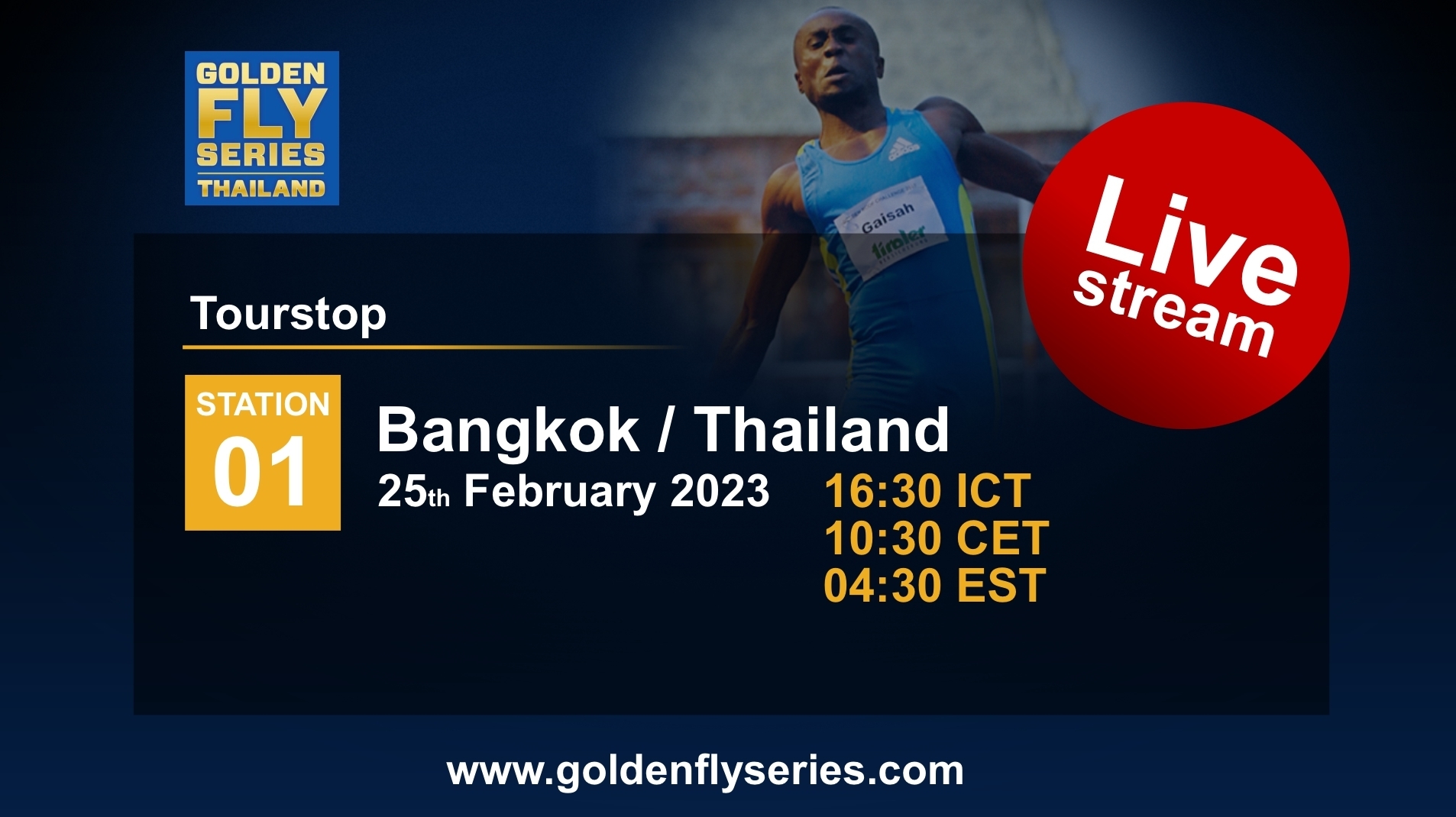 Golden Fly Series - Bangkok 2023 on Livestream