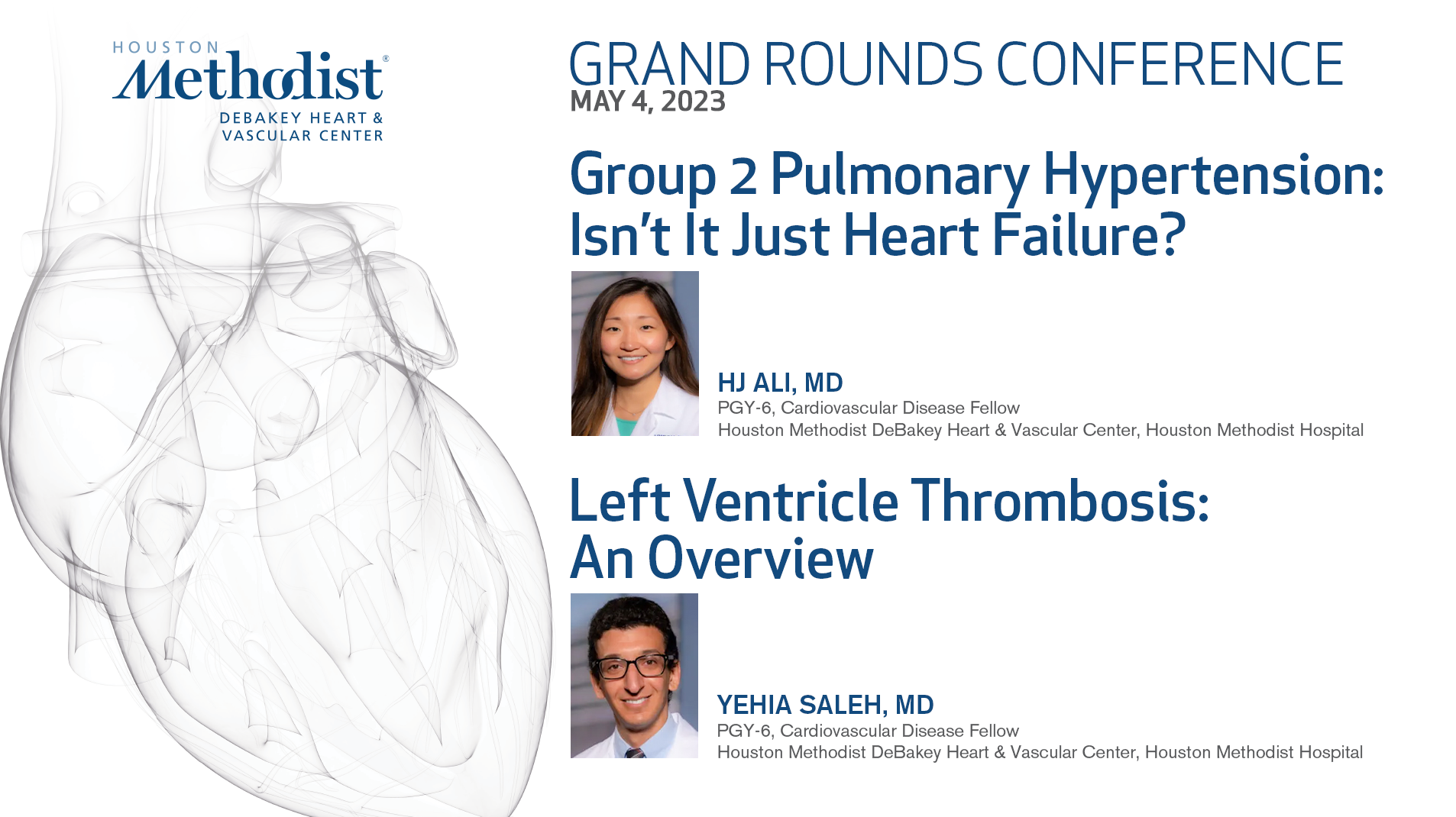 5.4.23 Grand Rounds - Group 2 Pulmonary Hypertension: Isn't it Just ...