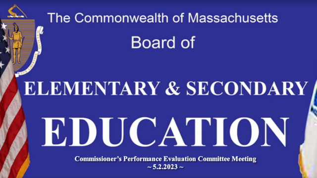 MA Department Of Elementary Secondary Education On Livestream