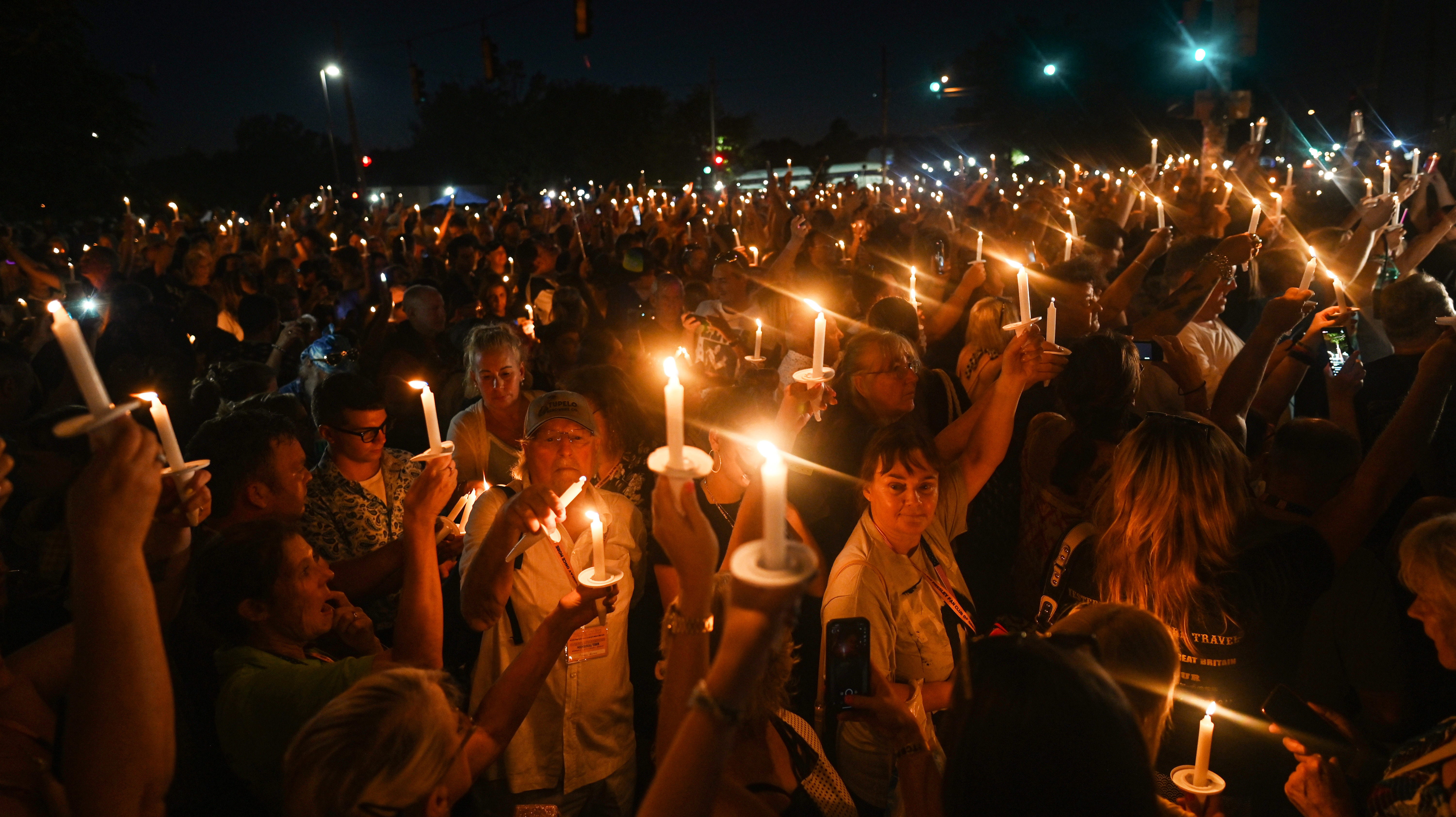 Elvis Week 2023 Candlelight Vigil on Livestream