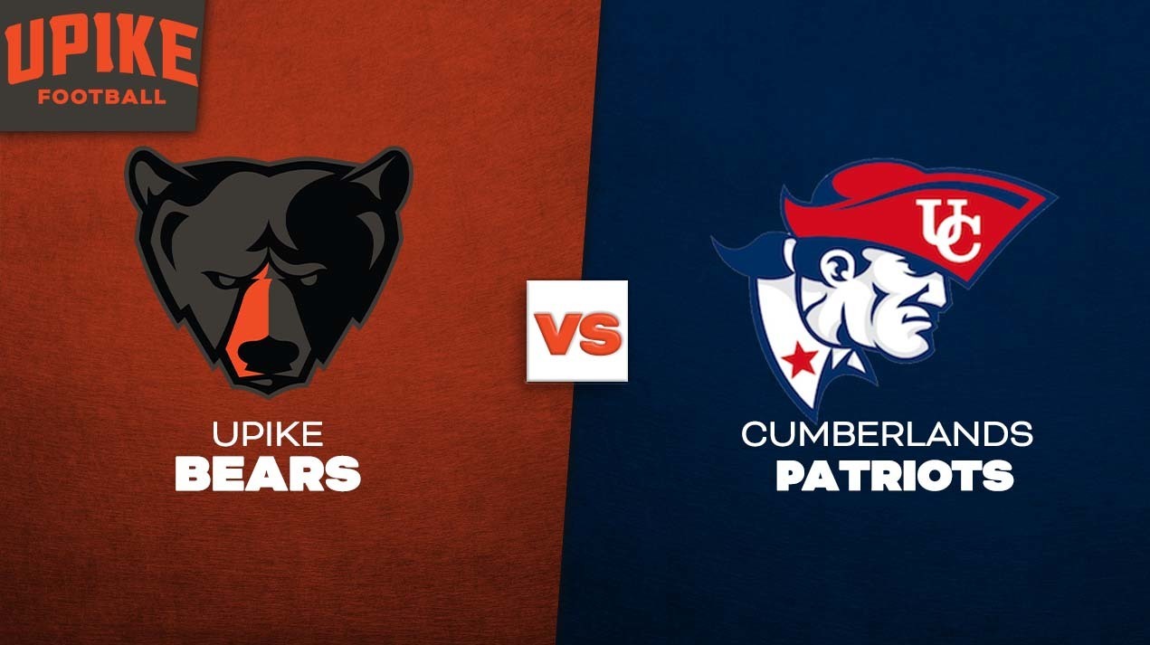 UPIKE Football vs Cumberlands on Livestream