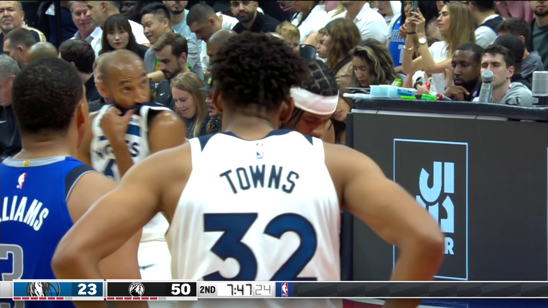 Nba global games mavs vs timberwolves game 1 on livestream