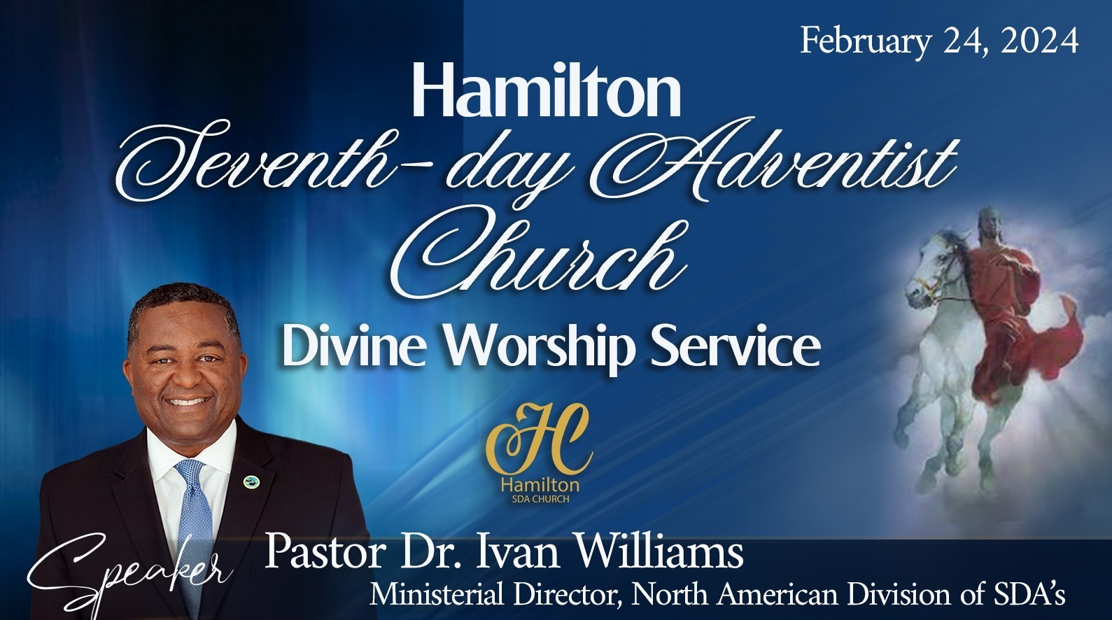 24/Feb/2024 - Hamilton Worship | Sermon: Pastor Dr. Ivan L. Williams ...